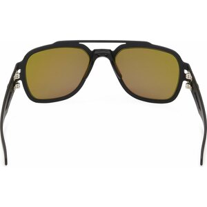 Gatorz Stark Matte Blackout with Brown Polarized w/ Green Mirror Lens
