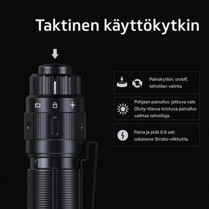 Fenix PD36 TAC, 3000 lm