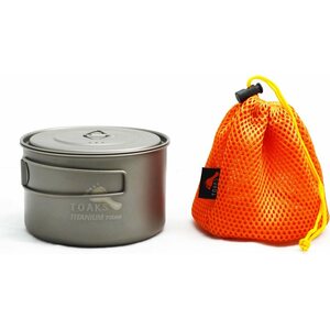 Toaks Light Titanium 700ml D115mm Pot (ultralight version)