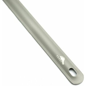 Toaks Titanium Long Handle Spork with Polished Bowl