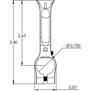 JP Rifles Adjustable Gas System .750'' ID, Stainless, Lockable Adjustement, Black