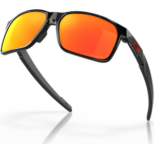 Oakley Portal X, Polished Black w/ Prizm Ruby Polarized