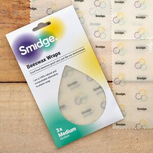 Smidge Beeswax Wrap Set 3kpl 30 x 30cm