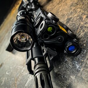 American Defense AD-DBAL-SF LIGHT/LASER BASE, Tac Lever