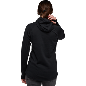 Black Diamond Coefficient 1/4-Zip Fleece Hoody Womens