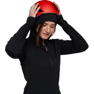 Black Diamond Coefficient 1/4-Zip Fleece Hoody Womens