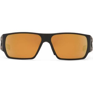 Gatorz Specter Cerakote Blackout with Rose Polarized Lens w/ Gold Mirror