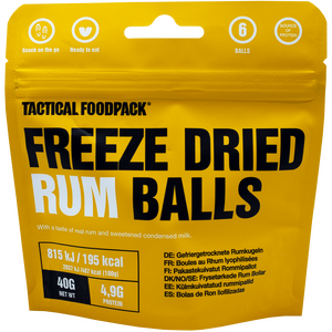 Tactical Foodpack Freeze Dried Rum Balls