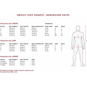 Ursuit AWS immersion suit - Made to measure
