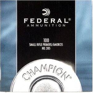 Federal SR205 Small rifle primer 100pcs