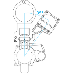Scalarworks Offset Trijicon RMR Mount