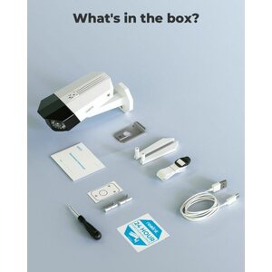 Reolink Duo Wifi battery powered 2x4MP AI camera for outdoor use with LED-spotlights