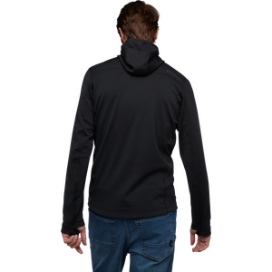 Black Diamond Coefficient 1/4-Zip Fleece Hoody Mens