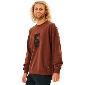 Rip Curl Quality Surf Products Crew Fleece Mens