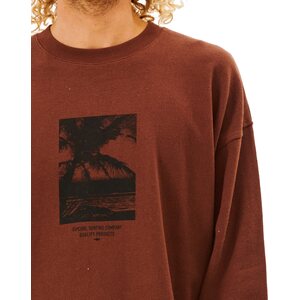 Rip Curl Quality Surf Products Crew Fleece Mens