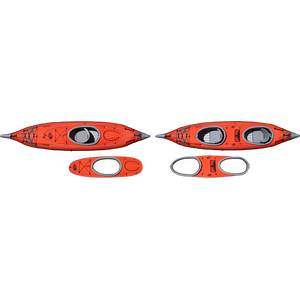 Advanced Elements AdvancedFrame Convertible ELITE + Single & Double Deck Covers + Pump