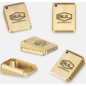 BUL Armory +1 Brass SAS II Magazine base pad