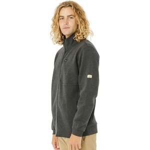 Rip Curl Vaporcool Zip Thru Crew Mens