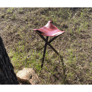 Bushcraft Spain Leather Camp Stool