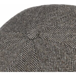Stetson Hatteras Wool Herringbone EarFlaps