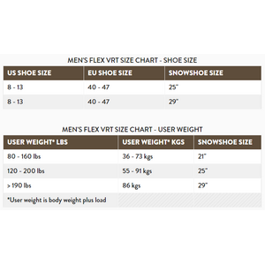Tubbs Flex VRT 25"