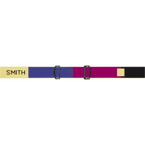 Smith Squad, Brass Colorblock w/Chromapop Everyday Violet Mirror + Clear
