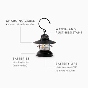 Barebones Mini Edison Lantern