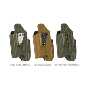 G-Code OSL (Operational Series-Light) holster, Brushed RTI adapter.