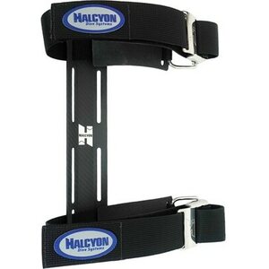 Halcyon Standard Single Tank Adaptor, Stainless Steel, with 2 x Tank Straps