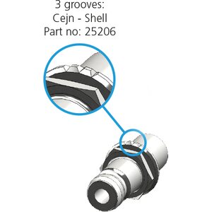Ursuit Nipple Cejn for Inlet Valve