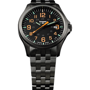 Traser P67 Officer Pro GunMetal Black/Orange