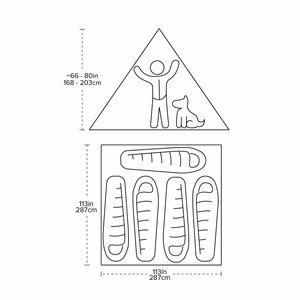 Big Agnes Gold Camp UL5 Tarp Outer Tent