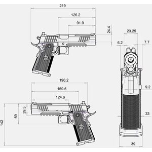 BUL Armory SAS II TAC 5”