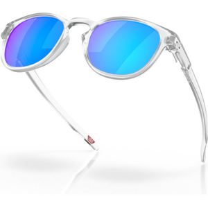 Oakley Latch Matte Clear w/ Prizm Sapphire Polarized