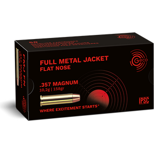 Geco .357 MAG FMJ-Flat nose 10,2g/158gr 50 pcs