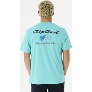 Rip Curl Postcards Hibiscus Tee Mens