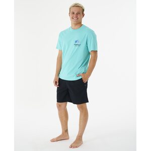 Rip Curl Postcards Hibiscus Tee Mens