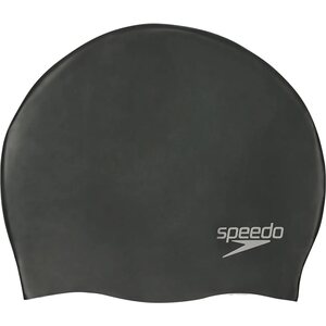 Speedo Plain Moulded Silicone Cap