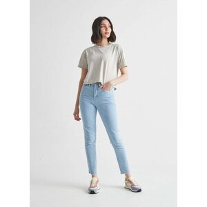 Duer Midweight Denim High Rise Taper Womens