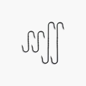 Barebones Cowboy Grill S-Hook & Chain Set