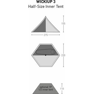 Bach Equipment Wickiup 3 Half - Size Inner Tent