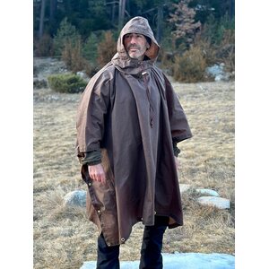 Bushcraft Spain Oilskin Poncho Shelter