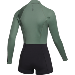 Mystic Lunar Longarm Shorty 2/2mm Fzip Womens