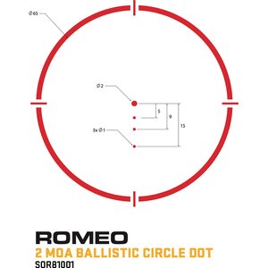 Sig Sauer ROMEO 8H 1X38mm