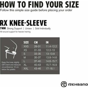 Rehband RX Knee Sleeve 7 mm