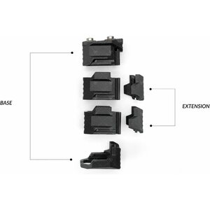 Strike Industries Strike Stacked Angled Grip Extension (2-pack)