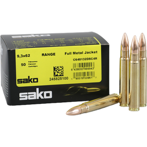 Sako 9,3x62 15g / 231grs. Range FMJ 50pcs