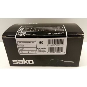 Sako 6,5 Creedmoor 9,3g / 144grs. Range FMJ 50 pcs