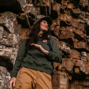 Fjällräven 1960 Logo Badge Sweater Womens