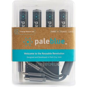 Pale Blue AAA USB-C Rechargeable Batteries